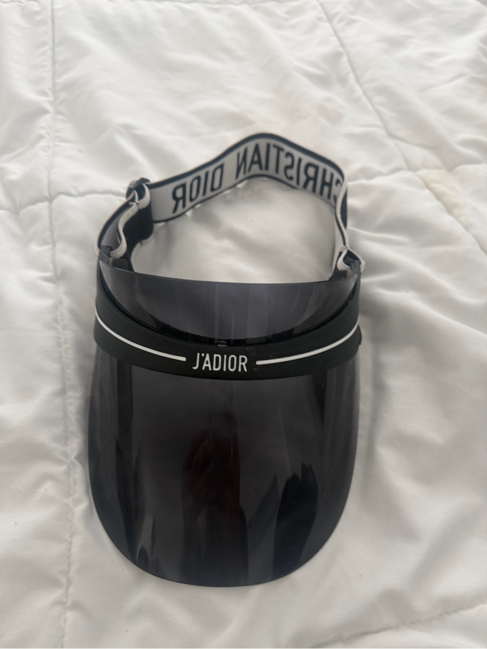 Dior J'Adior Tinted Shield Visor in Black